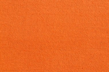 Turuncu pamuk kumaş dokusu arka plan, doğal tekstil deseni..