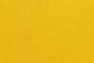 Sarı keten kumaş kumaş dokusu arka plan, doğal tekstil deseni..