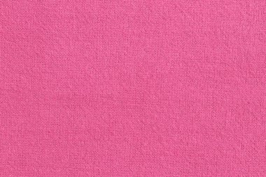 Pembe pamuk kumaş dokusu arka plan, doğal tekstil deseni..