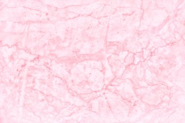 Yüksek çözünürlüklü pembe mermer desenli arka plan, iç dekorasyon için pırıl pırıl parlayan lüks desenli doğal fayansların en üst görüntüsü..