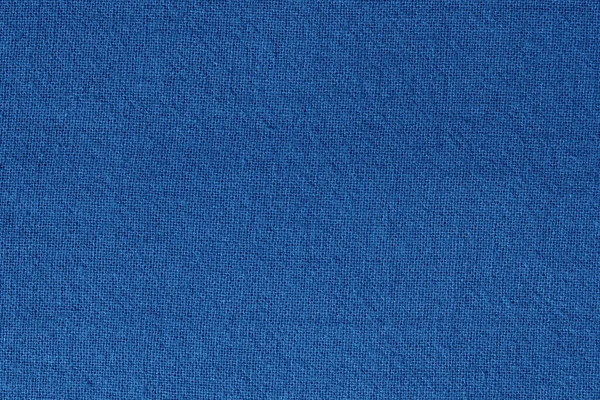 Темно Синій Бавовняний Фон Текстури Тканини Безшовний Візерунок Натурального Текстилю — стокове фото