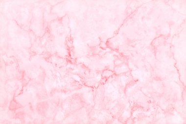 Yüksek çözünürlüklü pembe mermer desenli arka plan, iç dekorasyon için pırıl pırıl parlayan lüks desenli doğal fayansların en üst görüntüsü..