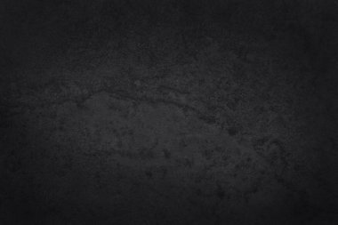 Arka plan ve tasarım çalışmaları için yüksek çözünürlüklü doğal desenli koyu gri kayrak dokusu. Siyah taş duvar.