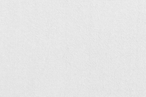 ホワイトコットン生地の質感の背景 天然繊維のシームレスなパターン — ストック写真