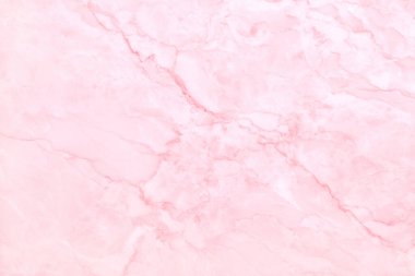 Yüksek çözünürlüklü pembe mermer desenli arka plan, iç dekorasyon için pırıl pırıl parlayan lüks desenli doğal fayansların en üst görüntüsü..