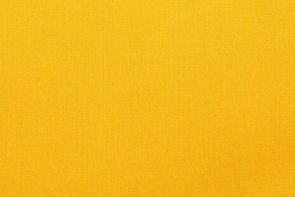 Yellow Cotton Fabric Cloth Texture Background Seamless Pattern Natural Textile — Stock Photo, Image