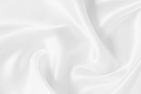 Textura Tecido Branco Para Fundo Design Belo Padrão Seda Linho — Fotografia de Stock