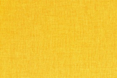 Sarı keten kumaş kumaş dokusu arka plan, doğal tekstil deseni..