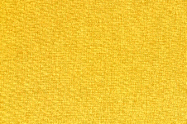 Yellow Linen Fabric Cloth Texture Background Seamless Pattern Natural Textile — Stock Photo, Image