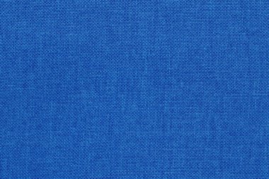 Dark blue fabric cloth texture background, seamless pattern of natural textile.