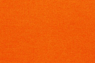 Turuncu kumaş kumaş dokusu arka plan, doğal tekstil deseni..