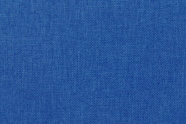 Dark blue fabric cloth texture background, seamless pattern of natural textile.