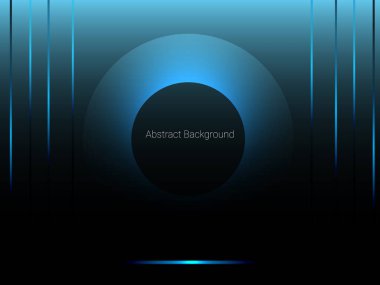 Soyut geometrik mavi şeffaf gradyan çizgiler çizim modeli arkaplan vektörü