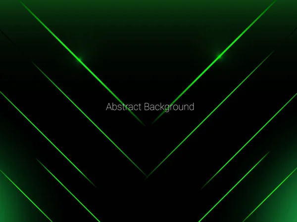 抽象幾何学的緑の透明グラデーション線イラストパターンの背景ベクトル — ストックベクタ