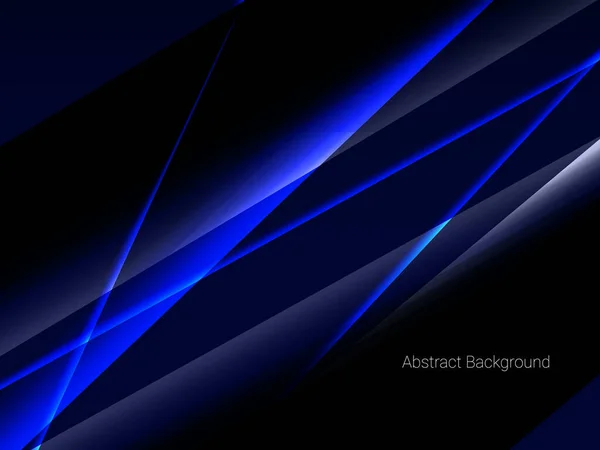 Abstract Geometrisch Blauw Transparant Verloop Lijnen Illustratiepatroon Achtergrond Vector — Stockvector