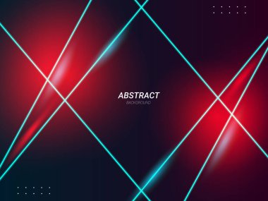 Soyut geometrik gradyan çizgileri resimleme sancak model arkaplan vektörü