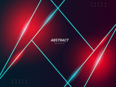 Soyut geometrik gradyan çizgileri resimleme sancak model arkaplan vektörü