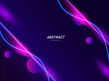 Soyut geometrik mavi zarif modern model renkli arkaplan vektörü