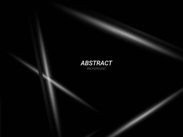 Dark Geometric Black Abstrak Background Elegent Design Vector - Stok Vektor