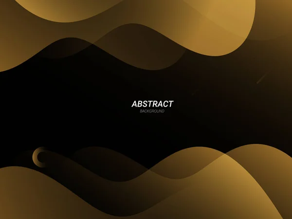 Abstracto Oro Geométrico Elegante Forma Dinámica Moderno Patrón Fondo Vector — Vector de stock