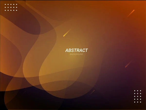 Abstraktes Geometrisches Gold Elegante Dynamische Form Modernes Muster Hintergrund Vektor — Stockvektor