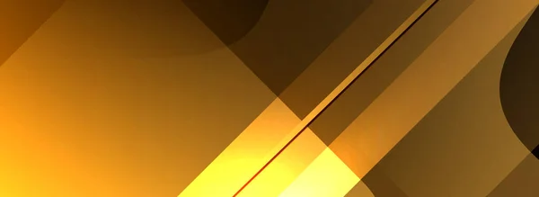 Astratto Modello Geometrico Oro Elegante Moderno Banner Vettore — Vettoriale Stock