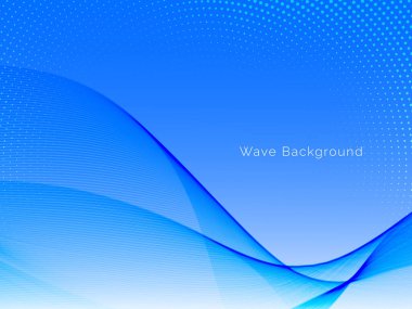 Modern dekoratif dalga stili dinamik arkaplan vektörü