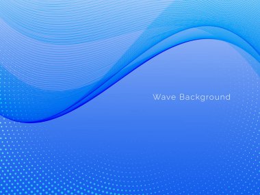 Modern dekoratif dalga stili dinamik arkaplan vektörü