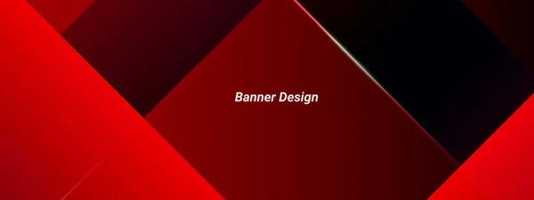 Resumen Geométrico Rojo Patrón Moderno Diseño Decorativo Vector Fondo — Archivo Imágenes Vectoriales