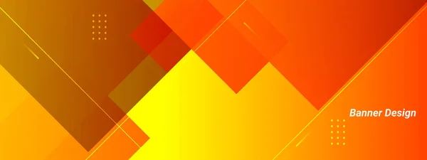 Resumen Geométrico Amarillo Rojo Patrón Moderno Diseño Decorativo Vector Fondo — Archivo Imágenes Vectoriales