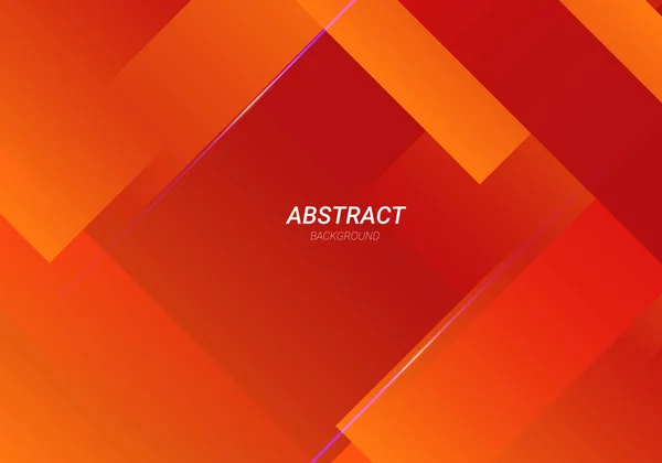Abstract Geometrisch Geel Rood Patroon Modern Decoratief Ontwerp Achtergrond Vector — Stockvector