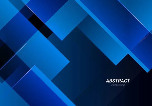 Abstrato Geométrico Elegante Azul Moderno Padrão Colorido Fundo Vetor — Vetor de Stock