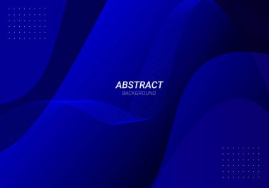 Soyut geometrik zarif mavi modern tasarım renkli arkaplan vektörü