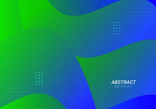 Abstrakte Grüne Geometrische Bunte Muster Attraktives Design Hintergrundvektor — Stockvektor