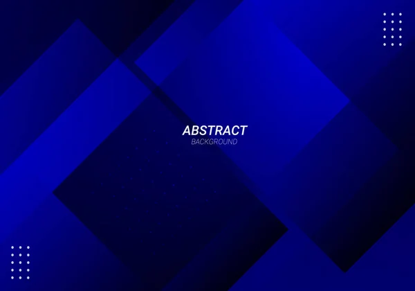 Abstraktní Geometrický Elegantní Modrý Moderní Design Barevné Pozadí Vektor — Stockový vektor