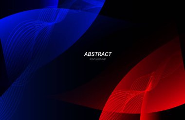 Soyut geometrik desen zarif neon efekt parlak arkaplan vektörü 