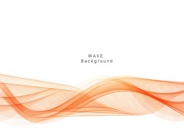 Soyut renkli modern dalga arkaplan vektörü