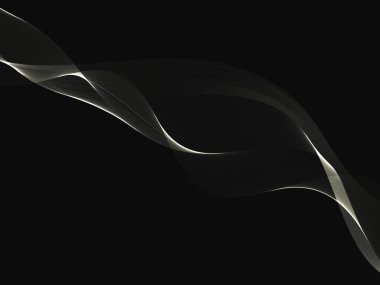 Soyut gri dalgalı arkaplan vektörü çizim vektörü