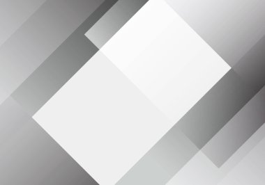 Soyut gri ve beyaz geometrik stil modern pürüzsüz arkaplan tasarım vektörü