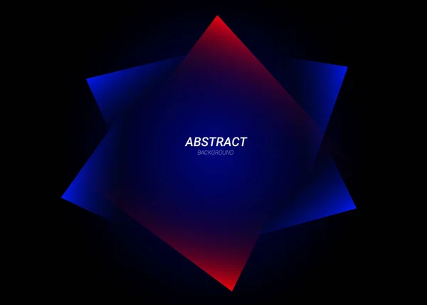 Abstrato Geométrico Atraente Brilhante Neon Efeito Ilustração Padrão Fundo Vetor — Vetor de Stock