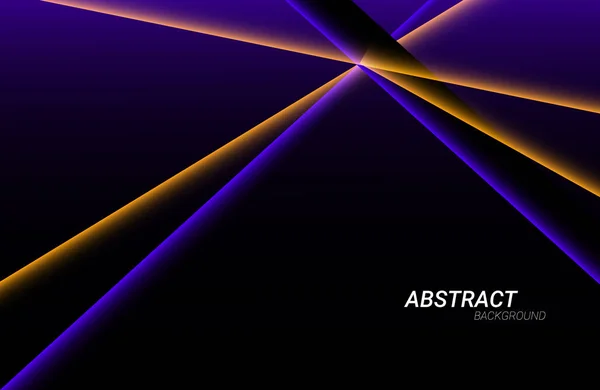 Abstract Geometrisch Aantrekkelijk Glanzend Neon Effect Illustratie Patroon Achtergrond Vector — Stockvector