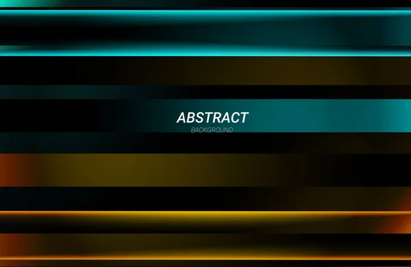 Abstrakt Geometrisk Modern Dekorativ Färgglada Neon Effekt Design Banner Mönster — Stock vektor