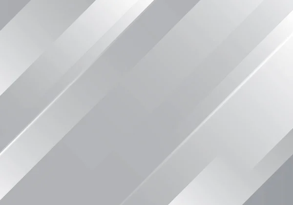 Абстрактный Серо Белый Геометрический Стильный Вектор Дизайна Фона — стоковый вектор