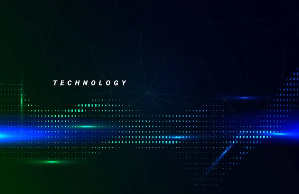 Abstract Geométrico Moderno Elegante Suave Escuro Banner Fundo Vetor — Vetor de Stock