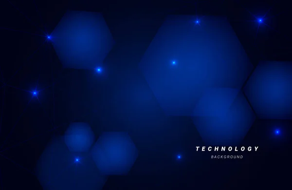 Abstract Geometric Modern Stylish Smooth Dark Banner Background Vector — Wektor stockowy