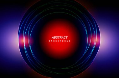 Soyut geometrik dekoratif renk tasarımı renkli arkaplan vektörü