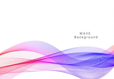 Renkli duman dalgası tasarımı modern arkaplan vektörü