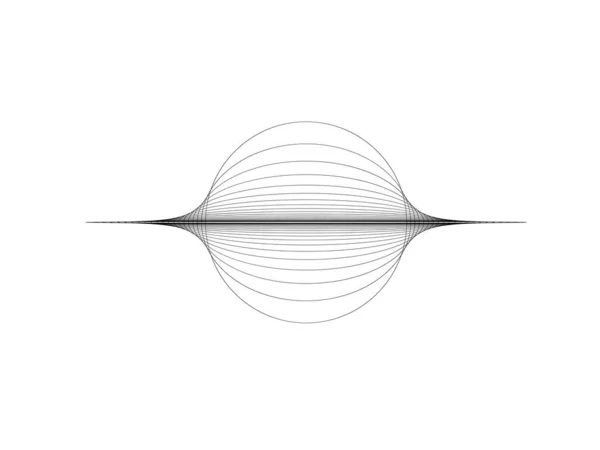 Напівтонний Чорний Елемент Дизайну Білому Фоні Вектор — стоковий вектор