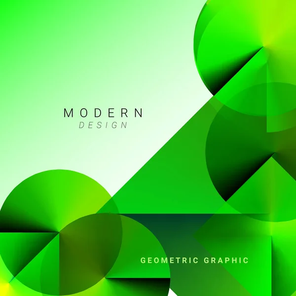 Abstract Geometric Modern Stylish Smooth Dark Banner Background Vector — Stockvektor