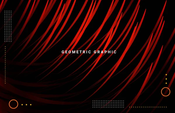 Abstract Geometric Decorative Color Design Colorful Background Vector — Vetor de Stock